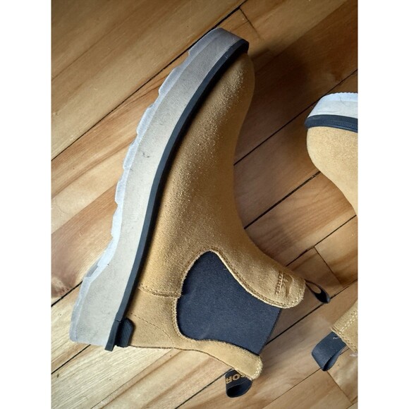 Sorel Hi-Line Chelsea Boot Geo Yellow Jet US 9 Women Waterproof Pull-On - Picture 2 of 6